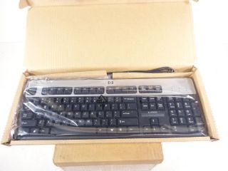  Key Universal Desktop Keyboard Silver Black Keys KU 0316 New