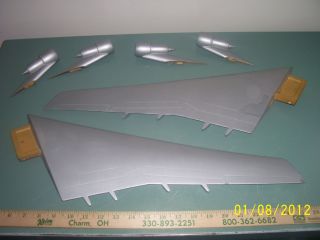   747 Travel Agency desktop model replacement wings for 1 72 scale