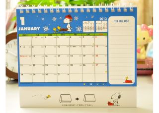 This Snoopy Desk Calendar is perfect for planning 2013. Snoopy welcome