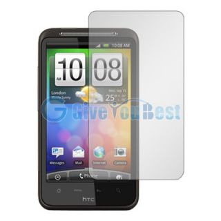 12 Bundle Gel Case Screen Protector for HTC Inspire 4G