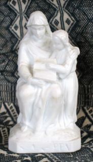 Vintage St Ann Parian Figurine