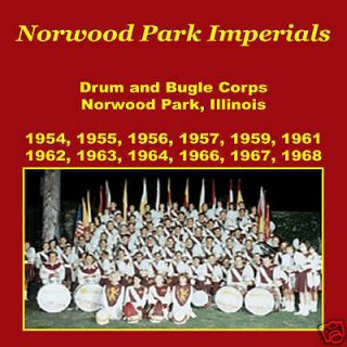 Norwood Park Imperials Double Drum Corps CD 12 Years
