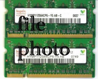 Compaq EVO N610c 1GB 2X 512MB PC2100 DDR Laptop Memory