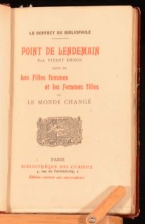 C1914 Point de Lendemain by Vivant Denon Les Filles Femmes