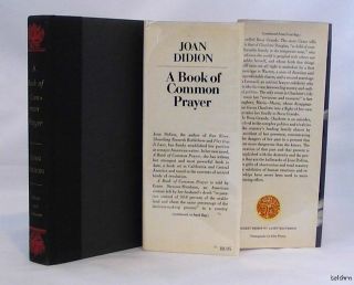 Book of Common Prayer   Joan Didion   1st/1st   First Edition   1977