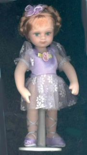 new 6 lavender ballerina doll by delton this cute ballerina doll is