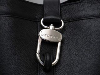 Delvaux Black Shoulder Tote Bag Exquisite Luxury Retail $5 000 Made in