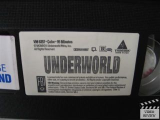 Underworld VHS Denis Leary Joe Mantegna Traci Lords 031398635734