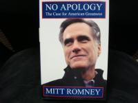 Mitt Romney Signed Autographed Book No Apology JSA Authenticated