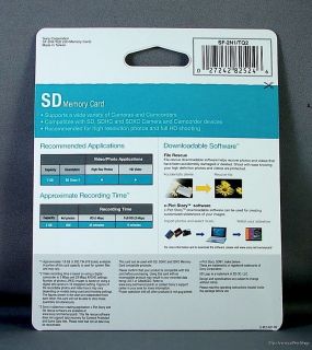  /TQ 2GB Black Class 4 Secure Digital SD Flash Memory Card for Cameras