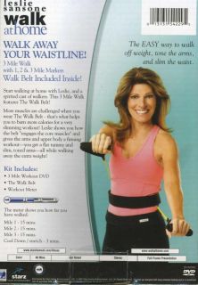  Walk Away Your Waistline DVD Set Belt Walk at Home Exercise DVD