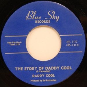 Daddy Cool 45 Blue Sky Acappella Story of Daddy Cool