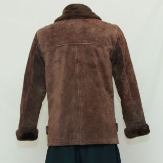 Dennis Basso Brown Womens Winter Leather Coat Jacket Faux Fur Liner 2