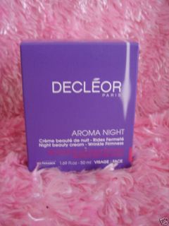 Decleor Aroma Night Cream Wrinkle Firmness 50 Ml