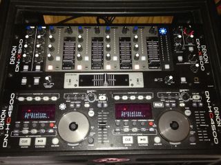 Denon DN X500 4 Channel 19 DJ Mixer 19 inch with X Control, Excellent