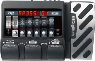  dealer full warranty digitech rp355 guitar multi effects pedal