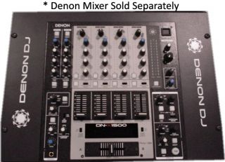 Denon DJ RMDJ 1500 19 Rack Mount Hardware Kit for DN X1500 Mixer