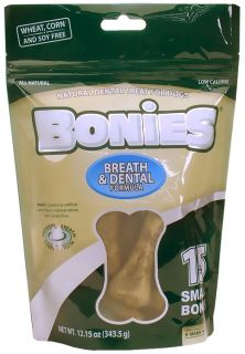 Bonies Natural Dental Bones Multi Pack Small 15 Bones 12 15 Oz