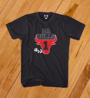 Da Bulls Chicago 1 MVP Derrick Rose Basketball T Shirt
