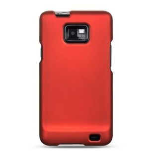 Deep Red Hard Cover Skin for at T Samsung Galaxy s II SGH i777