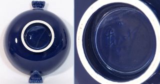 Vintage Fiestaware Dinnerware Homer Laughlin HLC Cobalt Blue Covered