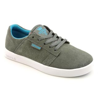  Weston Youth Kids Boys Size 13 Gray Regular Suede Skate Shoes