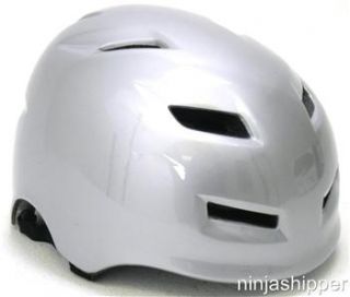 Fox Racing Transition Dirt Bike Jump Helmet Silver   S/M   NEW