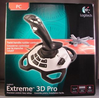  0403 Extreme 3D Pro Joystick Twist Handle for Mac PC w Software
