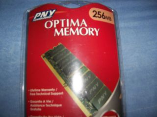 PNY Optima 256MB PC100 133 SDRAM DIMM Desktop Computer Memory