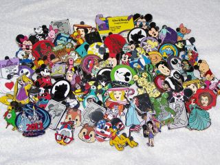 Disney Trading Pins Lot of 100  No Duplicates USA Seller