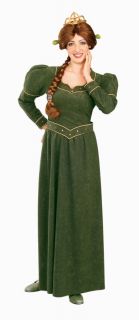 Disney Shrek Princess Fiona Deluxe Adult Womens Costume Green