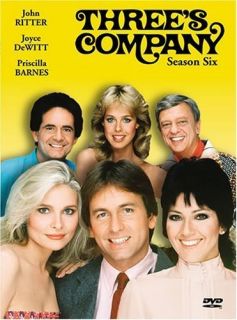 Threes Company   Season 6 ~ Ritter ~ Dewitt ~ New DVD