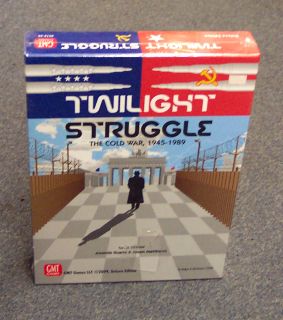 Twilight Struggle Board Game deluxe edition by GMT games NEW
