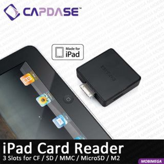  iPad Memory Compact Flash Card Reader Photo CF MMC MicroSD SD