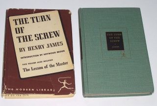Modern Library Henry James The Turn of The Screw in DJ