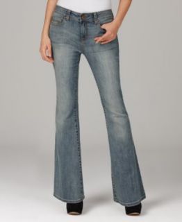 NWT DKNY Jeans Petite Jeans, Spring Street Flared Leg, Skylark Wash