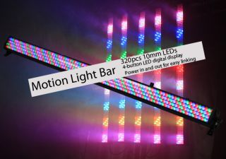 Motion Light Bar LED RGB Stage Lighting DJ Lights Church DMX Free DMX