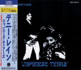 Denny Laine Japanese Tears RARE Japan CD OBI Tecx 25216 Paul McCartney