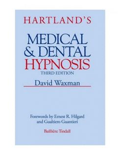 Hartlands Medical and Dental Hypnosis, Waxman, David 0702013234