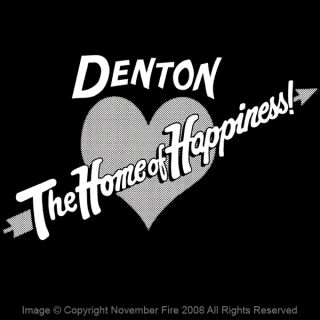 denton the home of happiness shirt you ll find happy hearts and