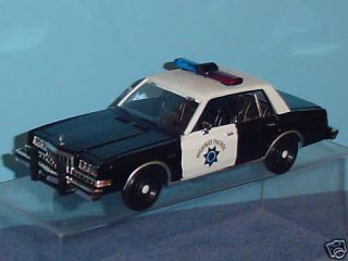 1986 Dodge Diplomat 1 24 Califonia Highway Patrol CHP