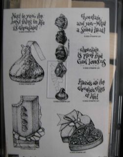  Stampin Up Stamp Set for The Love of Chocolate