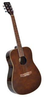 DEROSA ACOUSTIC GUITAR WITH FREE STRINGS GREAT FOR BEGINNERS