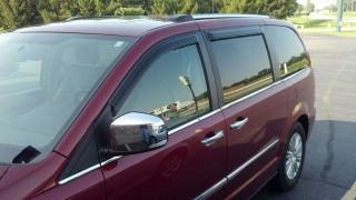 08 09 10 11 12 13 Chrysler Town & Country 4pc Vent Shades Rain Guards