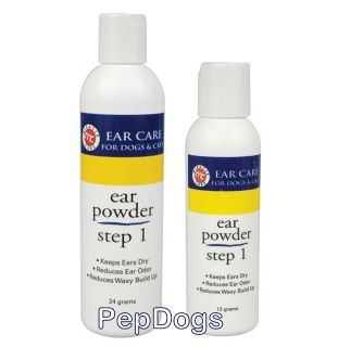 Gimborn R 7 Ear Powder Step 1 for Pet Dog Cat Keeps Ear Dry Reduces