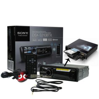 Sony DSX S310BTX Digital WMA  Car Stereo Bluetooth w Free 3 5mm Aux