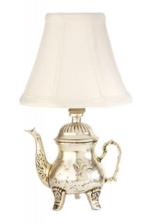 CBK Pair of Retro Teapot Design Mini Table Lamps 25853