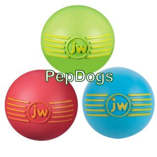 JW Isqueak Squeaker Ball Small Dog Puppy Chew Fetch Toy