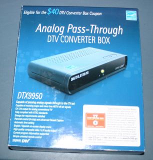  Digital Stream DTX9950 DTV Converter Box