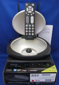 RCA DTA800B1 Digital TV Converter Box + Philips SCA050 Amplified HDTV